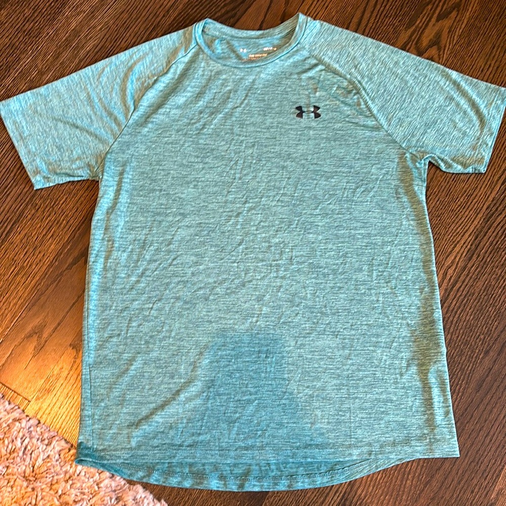 Under Armour the tech tee green running t-Shirt medium